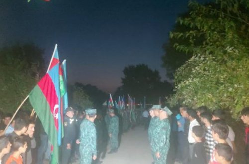 Şəhid Elşən Babazadə Qəbələdə dəfn edilib