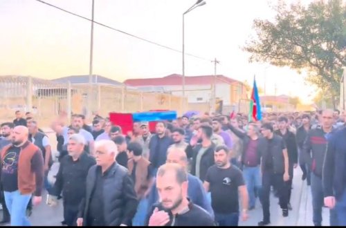 Azərbaycan Ordusunun şəhidi və atası dəfn edilir