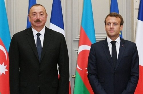 Emmanuel Makron Prezident İlham Əliyevə zəng edib