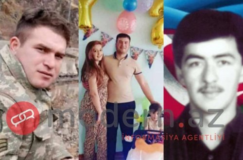 Atasından sonra həyat yoldaşı da şəhid oldu - Foto