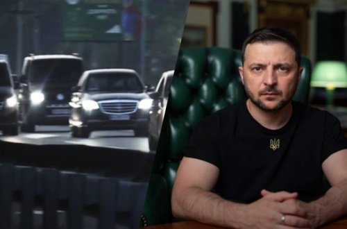 Zelenskinin maşını qəzaya düşdü - Prezidentin sözçüsündən açıqlama