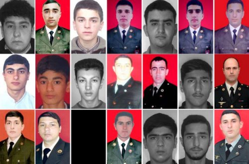 Düşmən təxribatı nəticəsində şəhid olan daha 21 hərbi qulluqçumuz - FOTO