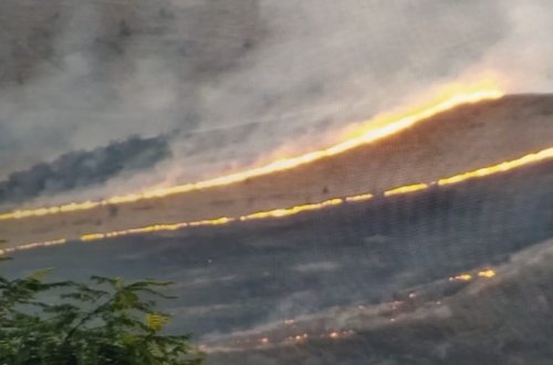 Ermənilər Qarabağda yanğın törədib - FOTO