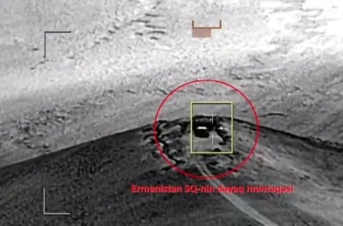 Düşmənin dayaq məntəqələrinin birinin ələ keçirilməsinin görüntüləri yayıldı