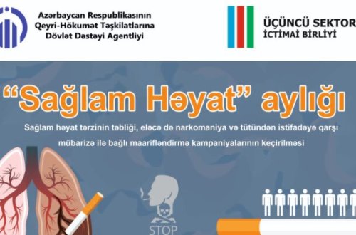 “Sağlam həyat tərzinin təbliği” mövzusunda maarifləndirmə kampaniyası keçiriləcək