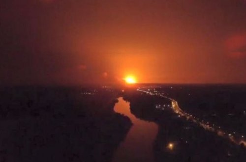 Ukraynanın bu şəhərində güclü partlayış