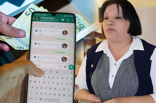 Müəllimlərdən pul tələb edən direktor işdən çıxarılıb - VİDEO