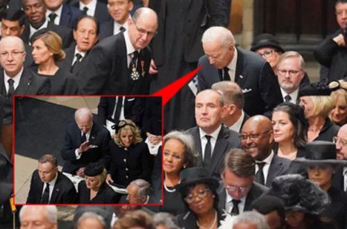 II Elizabetin vida mərasimində diqqət çəkən məqam ABŞ-da müzakirə mövzusu oldu - FOTO