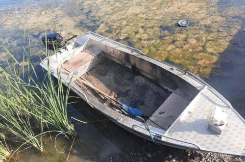 Mingəçevirdə ETSN-in xidməti qayığının yandırılması ilə bağlı cinayət işi başlanılıb - FOTO