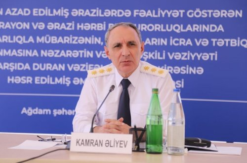 Kamran Əliyev azad olunmuş ərazilərdəki prokurorlara tapşırıqlar verib