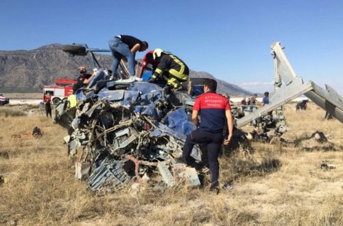 Türkiyədə Rusiyaya məxsus helikopter qəzaya uğrayıb, ölən və yaralananlar var - YENİLƏNİB