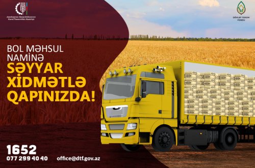 Dövlət Toxum Fondu bölgələrdə elit toxumların səyyar satışına başlayır