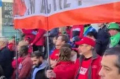 Belçikada minlərlə insan enerji qiymətlərinə etiraz edib