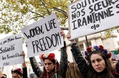 Parisdə Məhsa Əmininin ölümü ilə bağlı etirazlar dəvam edir