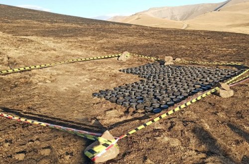 Kəlbəcərdə ermənilərin basdırdığı daha 379 mina aşkarlanıb