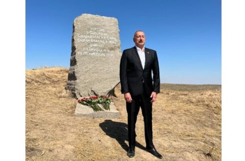 Prezidentlə xanımı Füzuliyə getdi - Fotolar