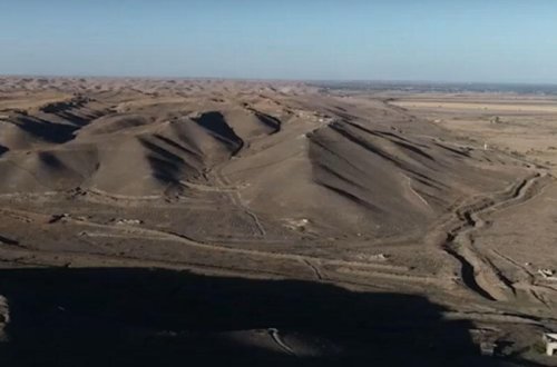 Düşmənin yer altında qurduğu beton tunellər - VİDEO