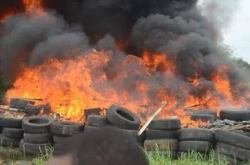 Nigeriyada 1,8 ton kokain yandırılaraq məhv edilib