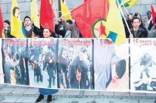 İsveçdə terror təşkilatı YPG/PKK tərəfdarları yenidən nümayiş keçirib