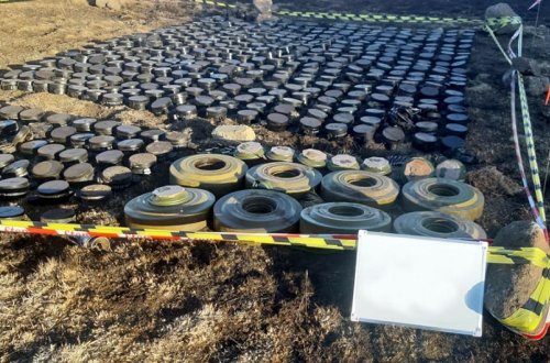 Təxribat məqsədilə Kəlbəcər istiqamətində basdırılan növbəti minalar zərərsizləşdirilib