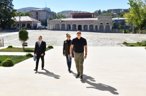 Prezidentin Şuşa rayonunda xüsusi nümayəndəliyinin binasında hər cür şərait yaradılıb - FOTO