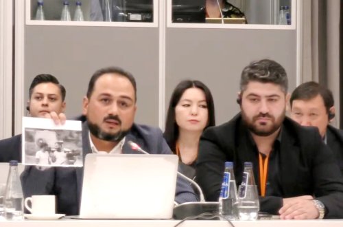 Səbuhi Abbasov ATƏT-də mediadakı islahatlardan, Şəhid jurnalistlərdən danışdı - VİDEO