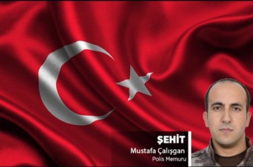 Türkiyə polisi şəhid olub