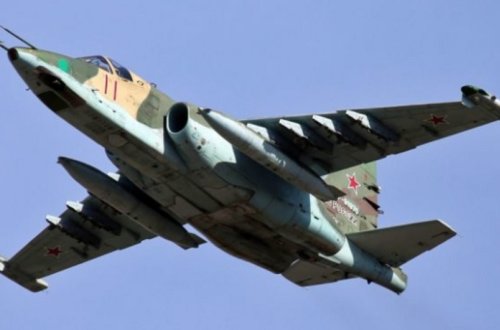 Xersonda Rusiyanın Su-25 qırıcı təyyarəsi vurulub