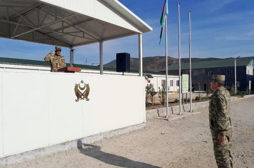 Hərbi hissənin yaradılmasının 22-ci ildönümü Laçında qeyd edilib