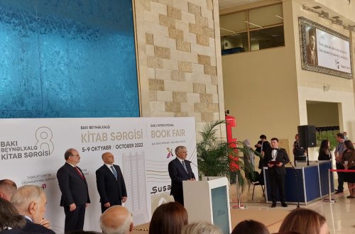 VIII Bakı Beynəlxalq Kitab Sərgisi başlayıb