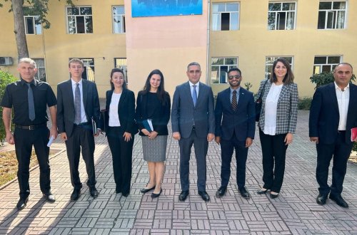 Mingəçevir Dövlət Universitetində ABŞ Səfirliyinin əməkdaşları ilə görüş keçirilib