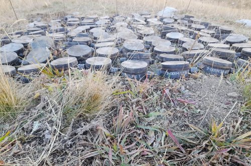 Kəlbəcər və Daşkəsəndə 230 mina aşkarlanaraq zərərsizləşdirilib