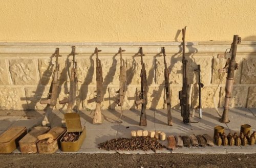 Füzulidə silah-sursat aşkarlanıb