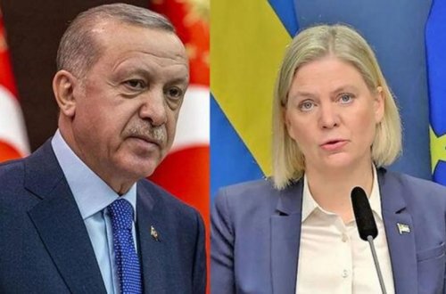 İsveç və Türkiyə liderləri NATO-ya üzvlüklə bağlı memorandumun icrasını müzakirə edib
