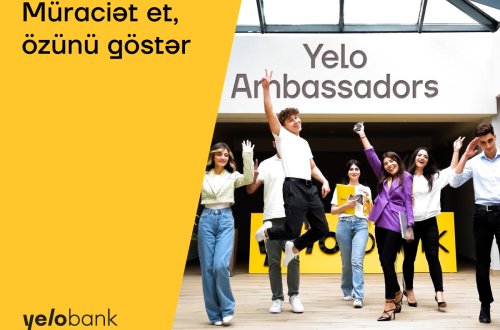 Gənclər üçün Yelo Ambassadors layihəsi