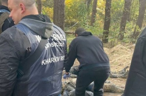 Xarkovun azad edilmiş ərazisində 530 dinc sakinin meyiti tapıldı