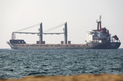 Ukraynadan yola çıxan ərzaq gəmisi İspaniyaya çatıb