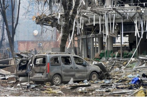 Ukraynanın Zaporojye şəhərinə raket hücumu nəticəsində 17 nəfər ölüb, onlarla yaralı var