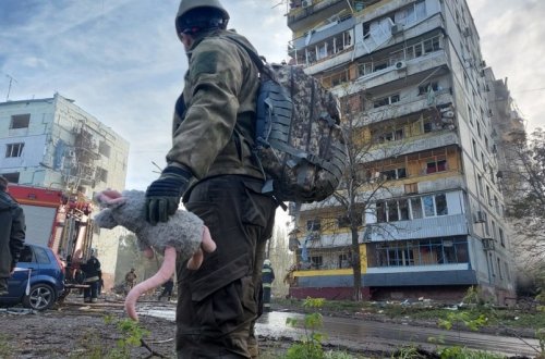 Ukrayna səfiri Zaporojyeyə raket hücumunu Gəncəyə edilən hücumla eyniləşdirib
