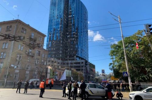 Almaniyanın Kiyevdəki konsulluğu Rusiyanın hücumu zamanı ziyan çəkib