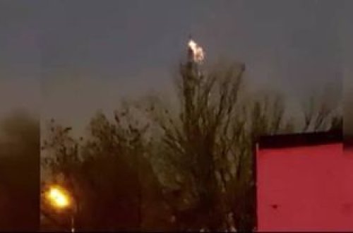 Moskvada teleradio qülləsində yanğın olub