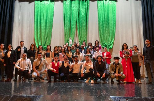 Mingəçevir gənclərindən daha bir möhtəşəm tamaşa