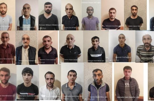 Bərdədə narkotik satışı, oğurluq və silah saxlamağa görə 27 nəfər tutulub