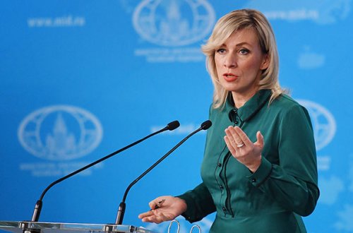 Zaxarova Ukraynanın onu beynəlxalq axtarışa verməsinə münasibət bildirib