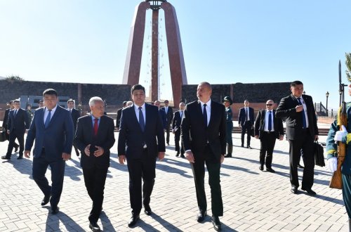 Bişkekdə Qırğızıstan-Azərbaycan Dostluq Parkı açılıb