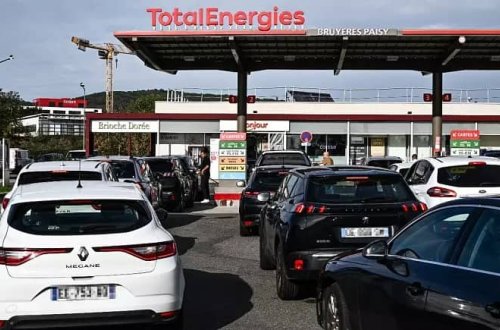 Fransada aksiyalar səbəbindən dizelin qiyməti bir həftə ərzində 10 sent artıb