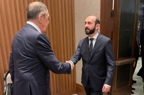 Lavrov Astanada Mirzoyanla görüşdü - Foto
