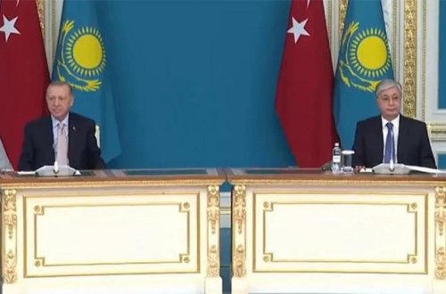 Türkiyə və Qazaxıstan arasında 6 sənəd imzalanıb