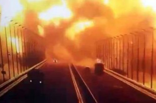 Rusiyada Kerç körpüsündə baş verən partlayışla bağlı 8 nəfər saxlanılıb