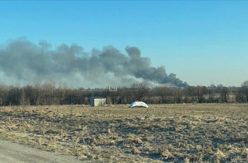 Rusiya ordusu Ukraynanın Lvov vilayətinə raket zərbəsi endirib
